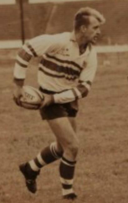 Rob Kingston as a young rugby player